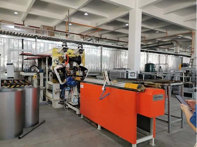 浙江骏腾发最新型钢桶全自动焊机在广东惠州落户